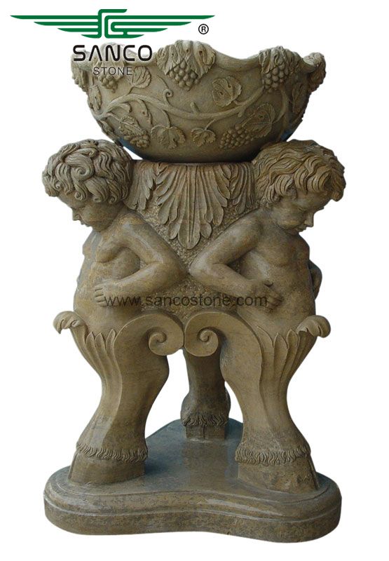 Garden Cherub Planter Flower Pots for Sale