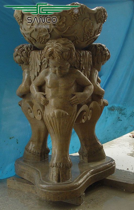 Garden Cherub Planter Flower Pots for Sale