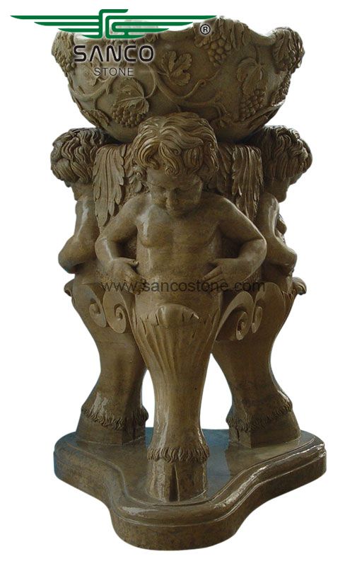 Garden Cherub Planter Flower Pots for Sale