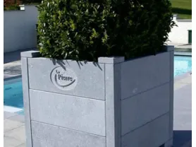 Make Your Corporate Brand Stand Out  By Engraved Stone Planters