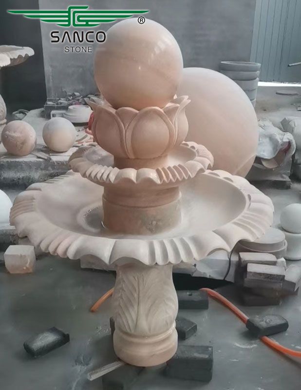 Marble Sphere Water Fountain