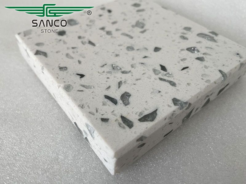 Hot Selling White and Grey Quartz SG5805