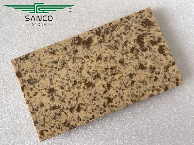 Light Brown Quartz Countertops SG5813