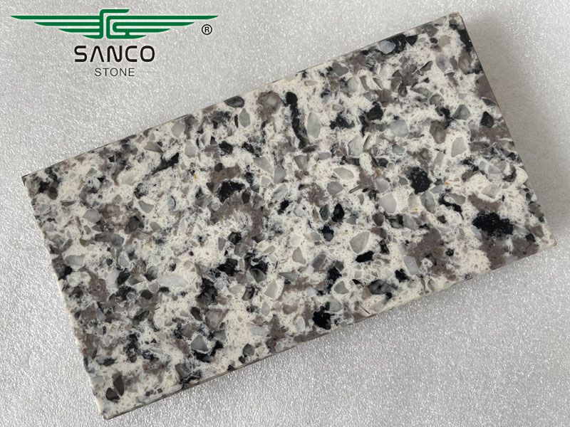 Grey Tone Multi Colored Quartz SF2013