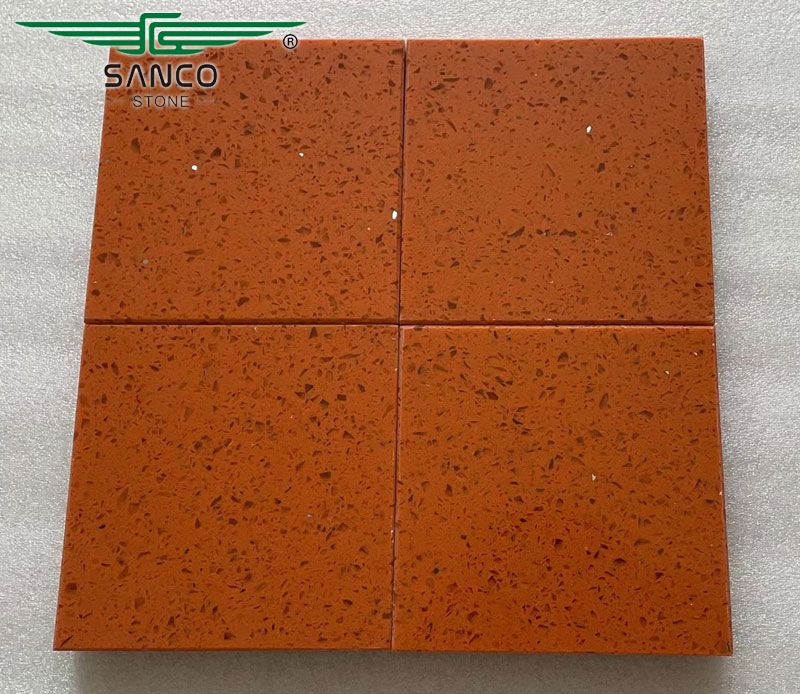 Quartz Countertops Price Galaxia Naranja SD1210