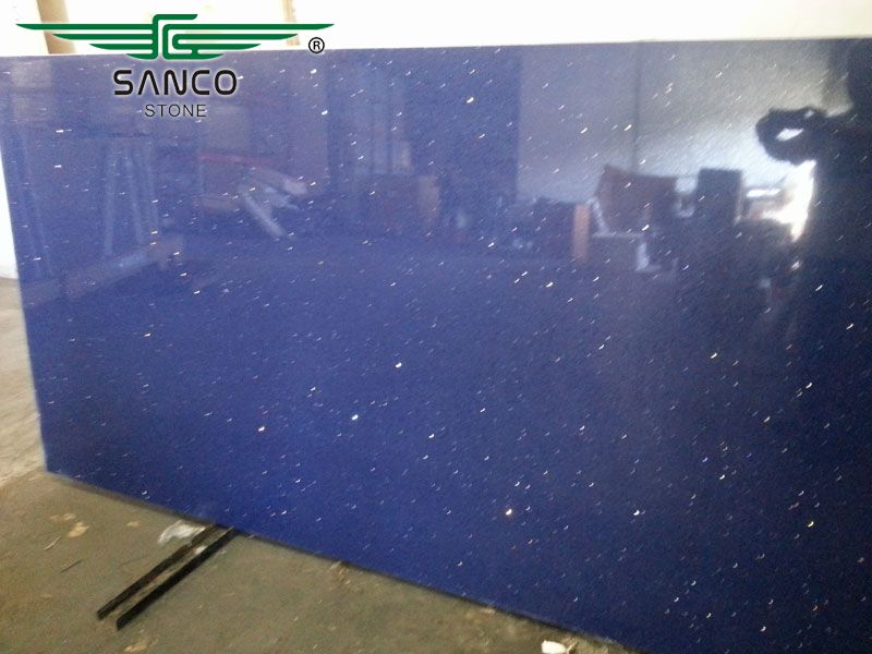 Blue Quartz Countertops Galaxia Azul SD1203