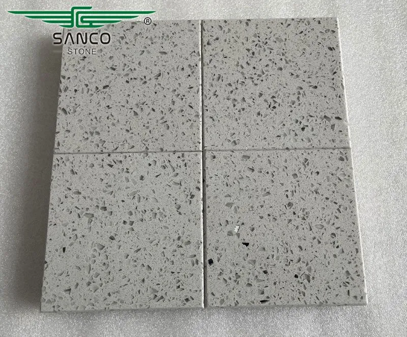 Light Grey Quartz Countertops SD1205