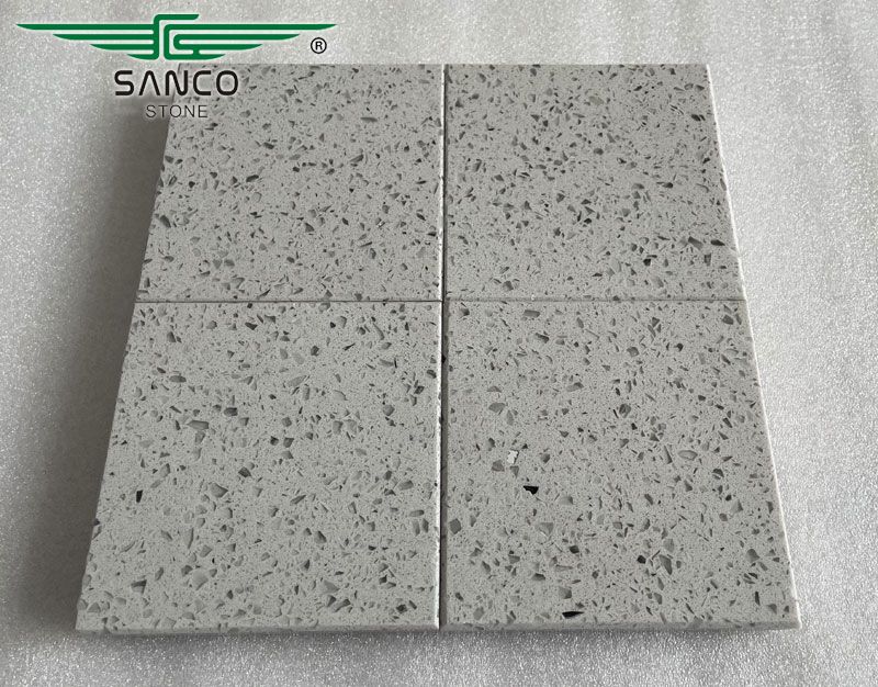 Light Grey Quartz Countertops SD1205