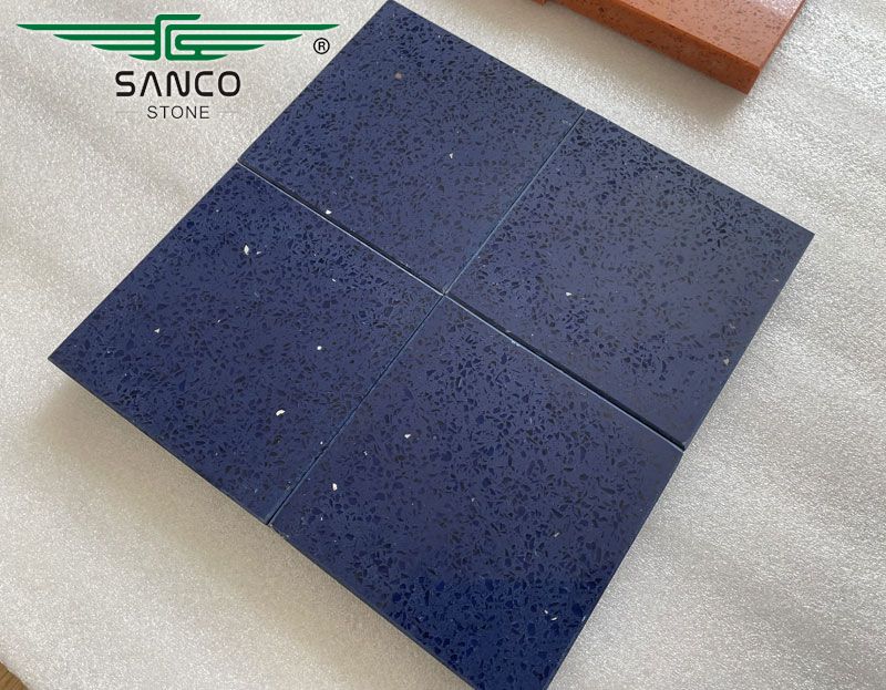 Blue Quartz Countertops Galaxia Azul SD1203