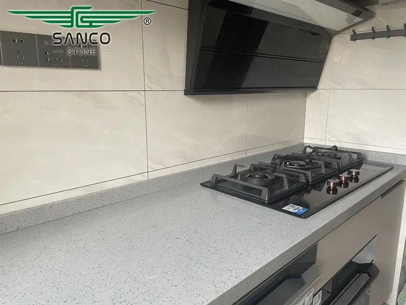 Very Popular Gray Quartz Countertops SD1206