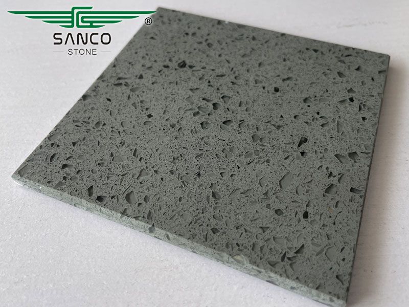 Dark Grey Quartz Countertops SD1208