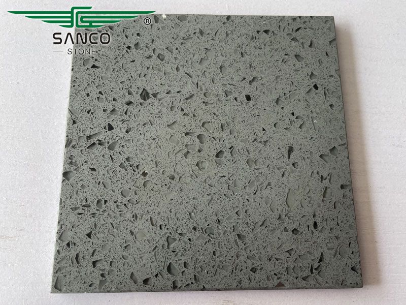 Dark Grey Quartz Countertops SD1208