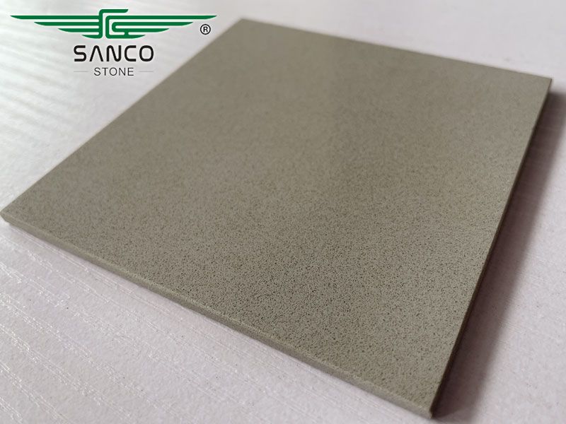 Quartz Countertops Light Grey SD1114