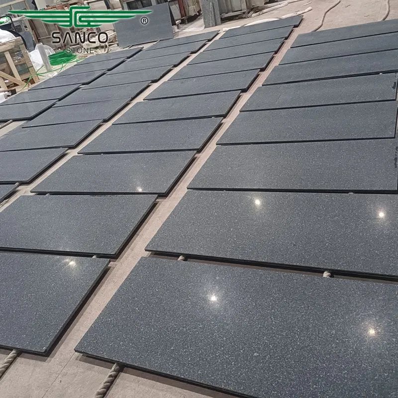 G307 Honed Tiles Snowflake Blue Granite