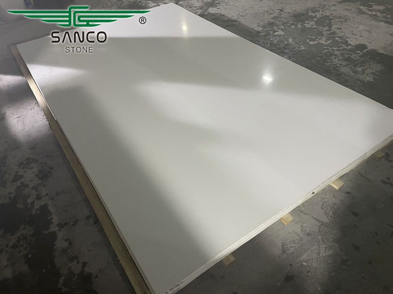 Pure White Quartz Countertops  SD1184