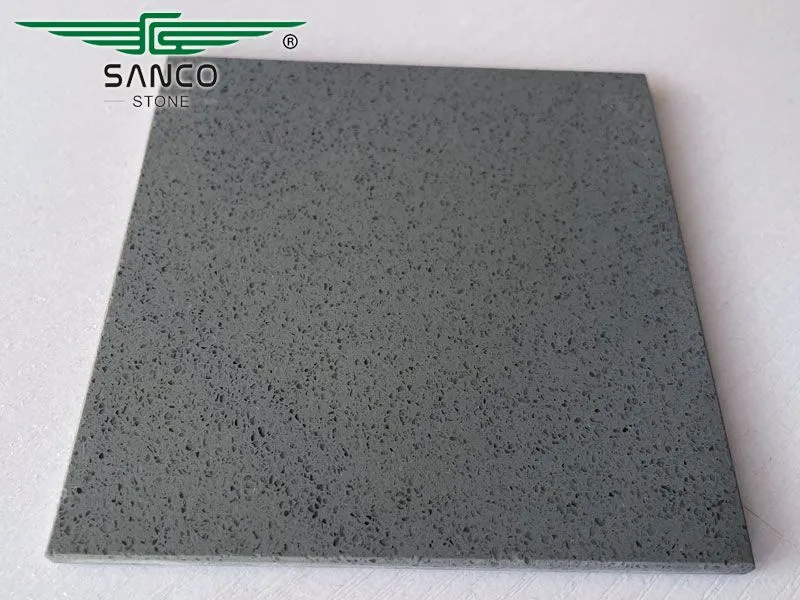 Dark Gray Quartz Countertop for Kitchen SD1182