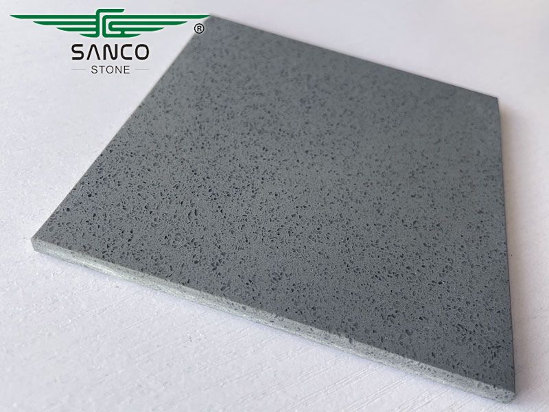 Dark Gray Quartz Countertop for Kitchen SD1182