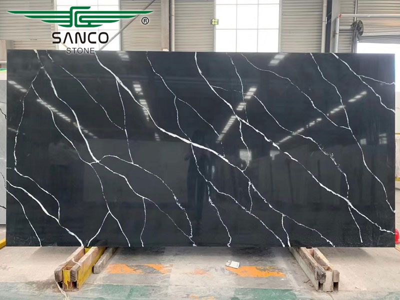 Nero Marquina Quartz Countertops SC8701