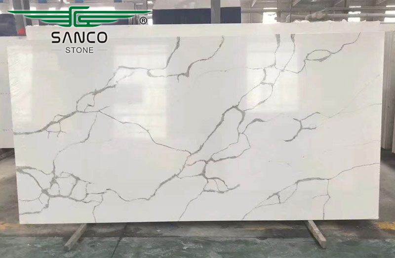 Calacatta Laza Quartz Countertop SC8603