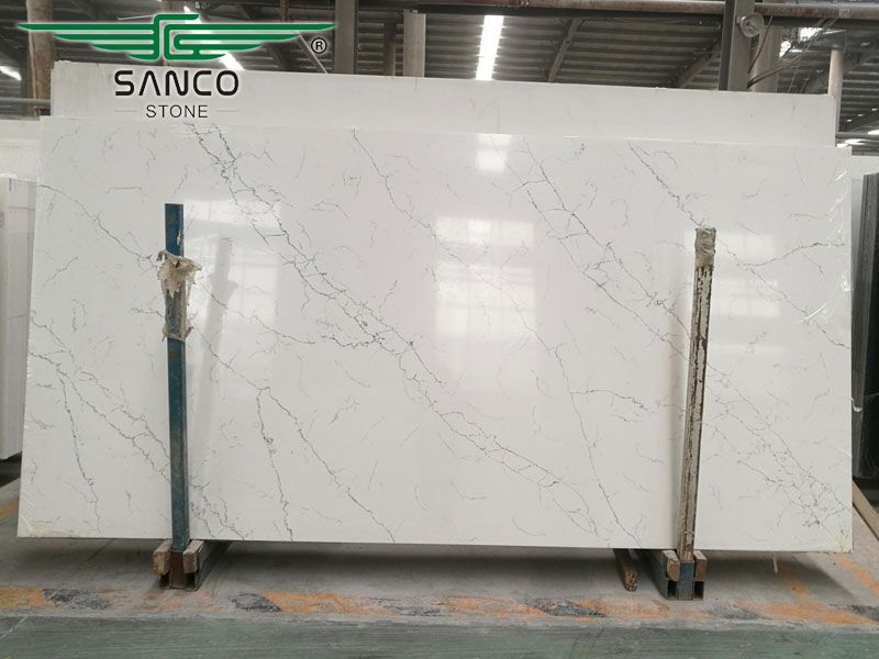 Calacatta Quartzite Kitchen Countertops SC8636