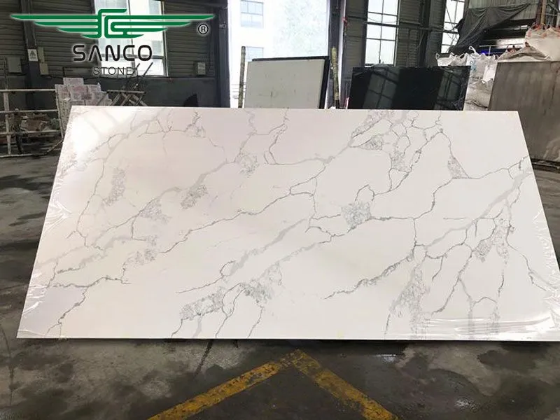 Calacatta Bianco Quartz Countertop SC8648