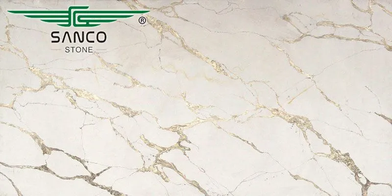 Calacatta Gold Quartz Slabs SC8638