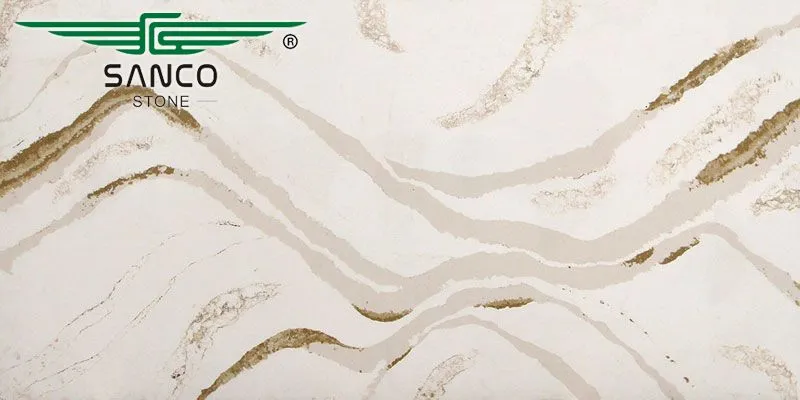 Calacatta Gold Quartz Countertop SC8651