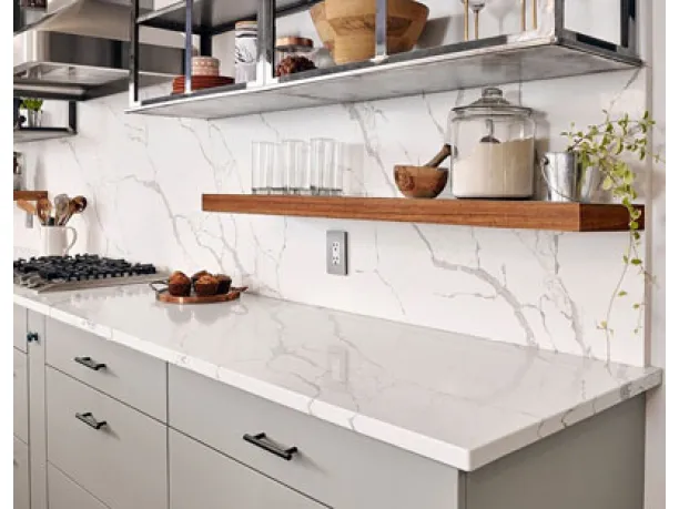 Calacatta Quartz Countertops (Material Selection and Design Guide)