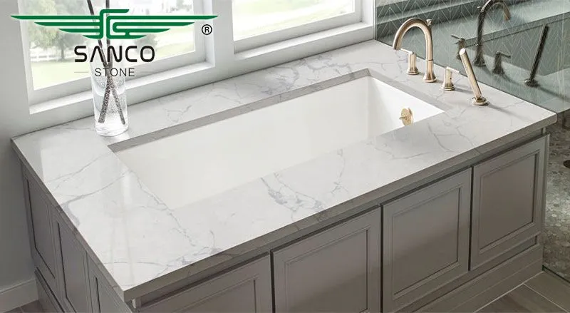 Calacatta Blanco Cuarzo SC4406