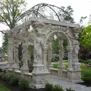 Chinese Gazebo Made of Bluestone