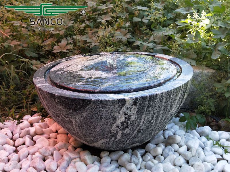 Round Fountain Bowl