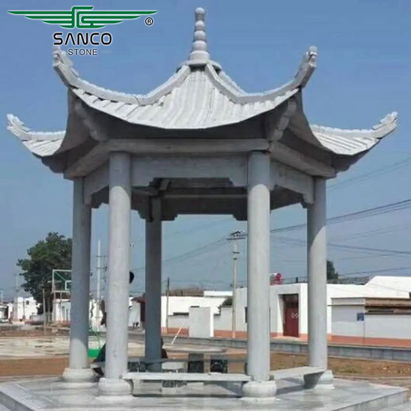 Chinese Gazebo Made of Bluestone