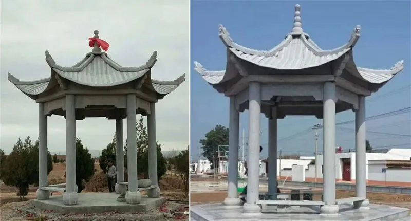 Chinese Gazebo Made of Bluestone