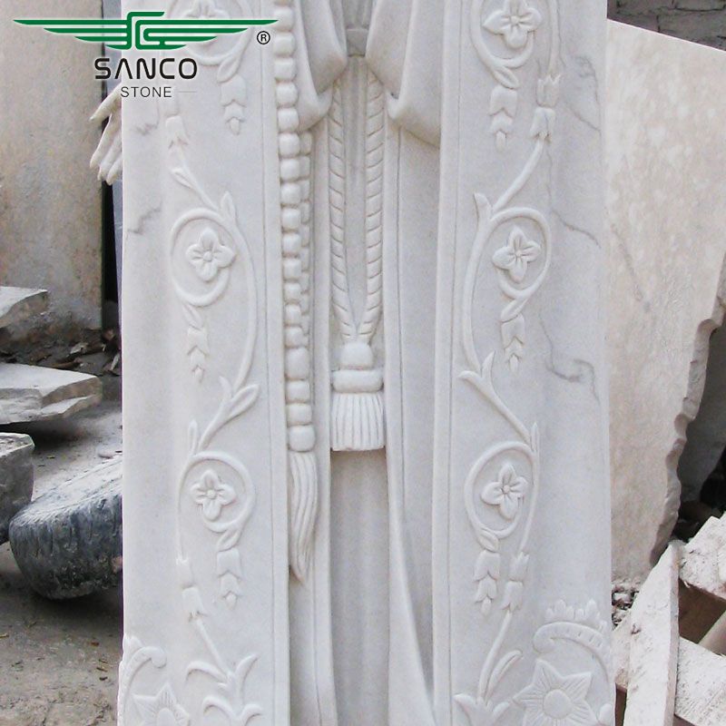 Marble Blessed Virgin Mary Statues