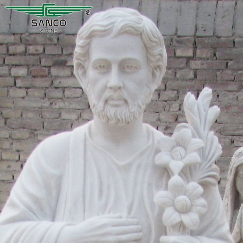 Marble Decorative Figurines St Joseph Statues