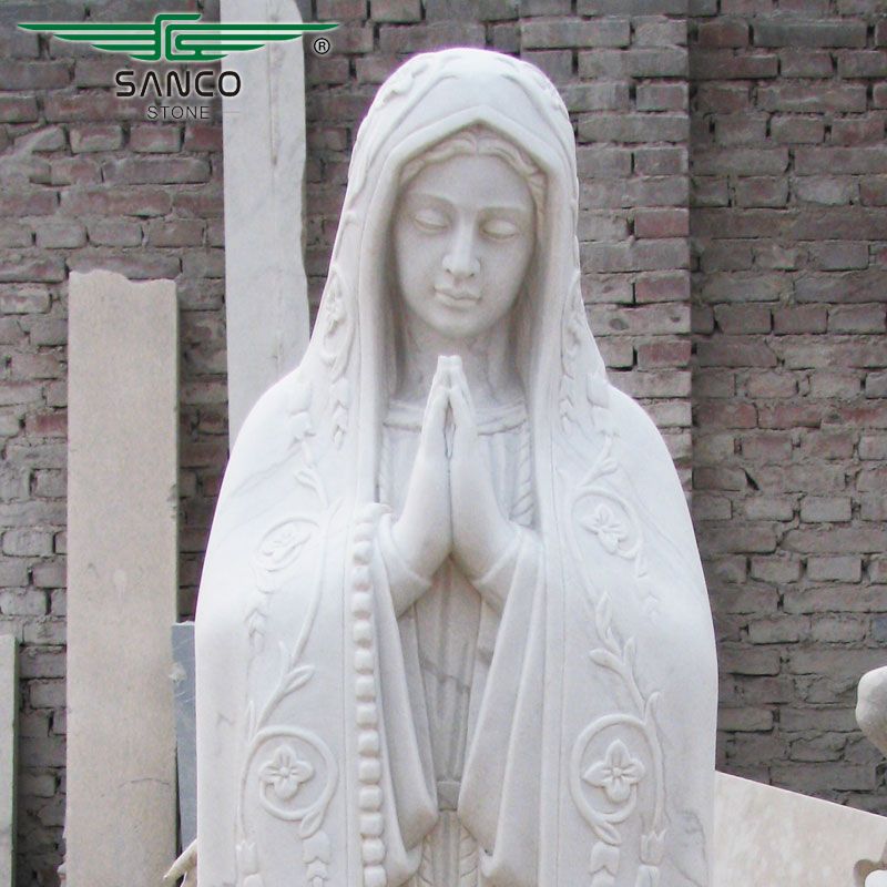 Marble Blessed Virgin Mary Statues