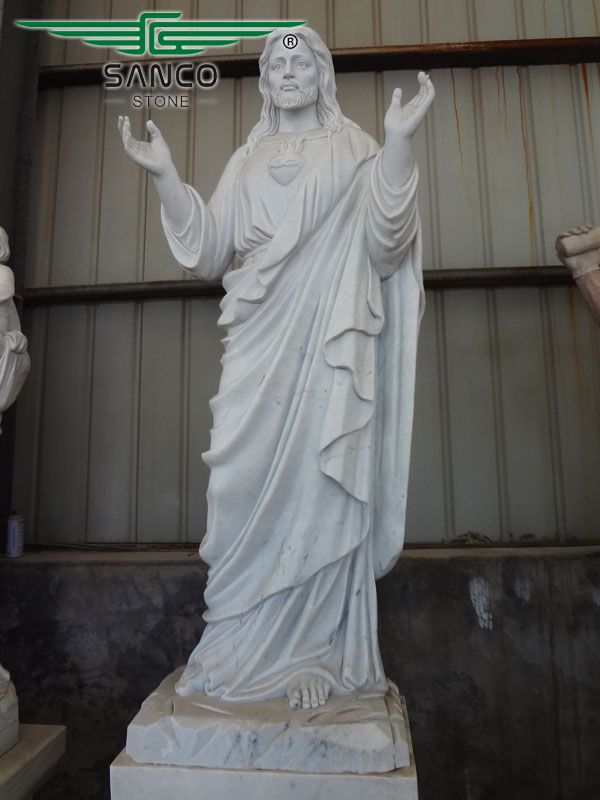 Wholesale White Marble Christus Statue