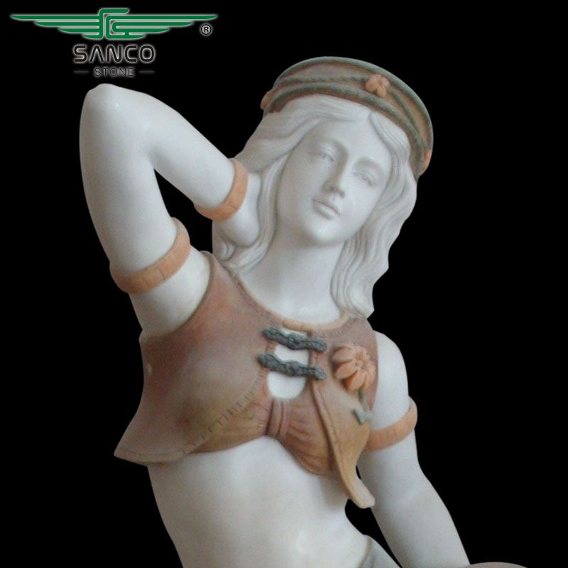 Life Size Marble Statue Hand Craft