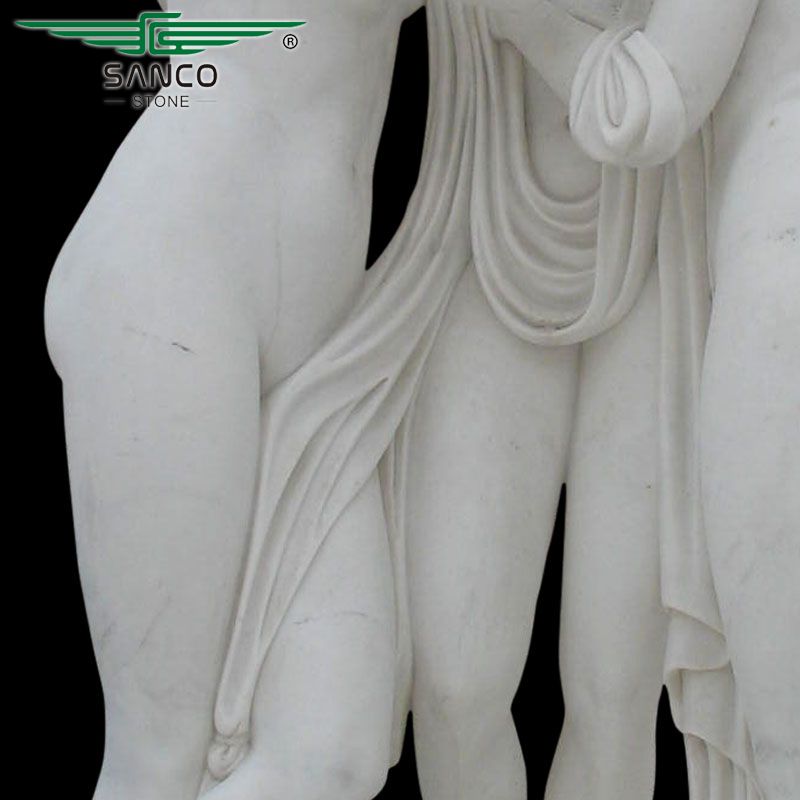 Natural Marble Stone Female Nude Statue