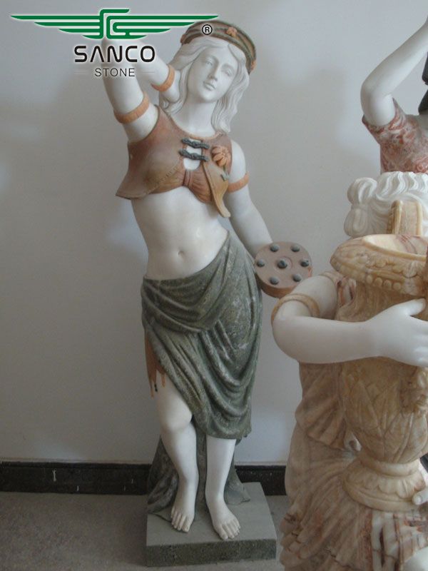 Life Size Marble Statue Hand Craft