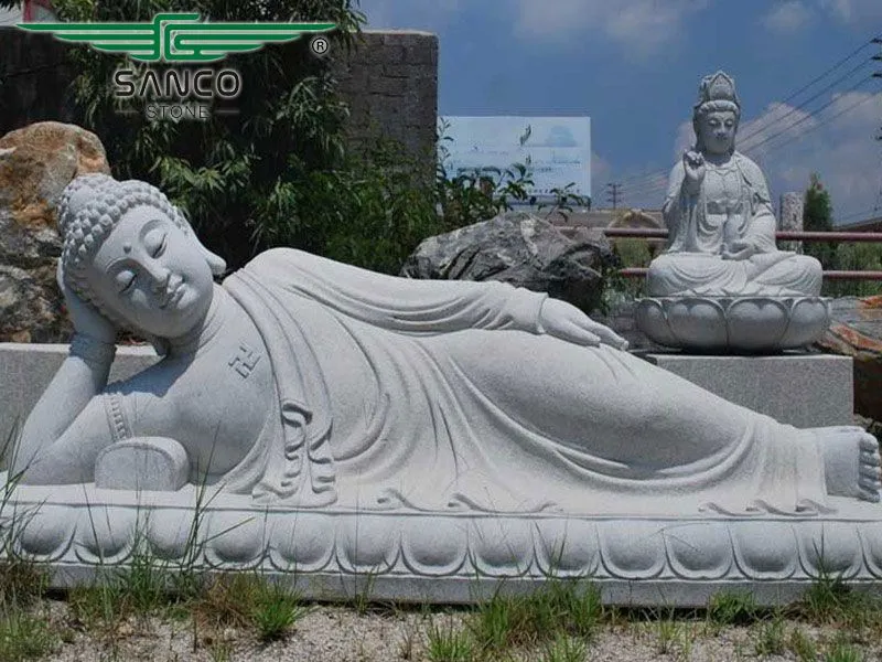 Giant Sleeping Buddha Sculpture