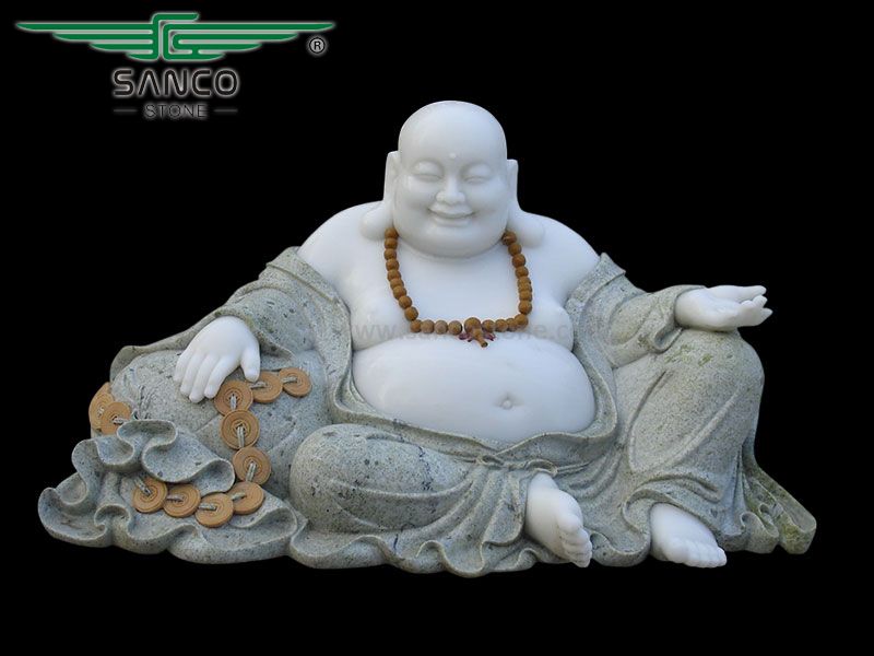 Exquisite Natural Stone Buddha Statue