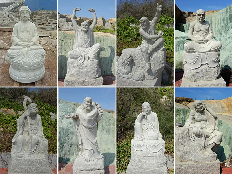 Temple Buddha Statue Luohan