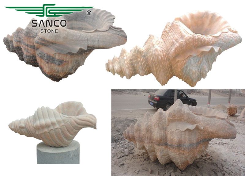 Marble Conch Sculpture Conch Shell