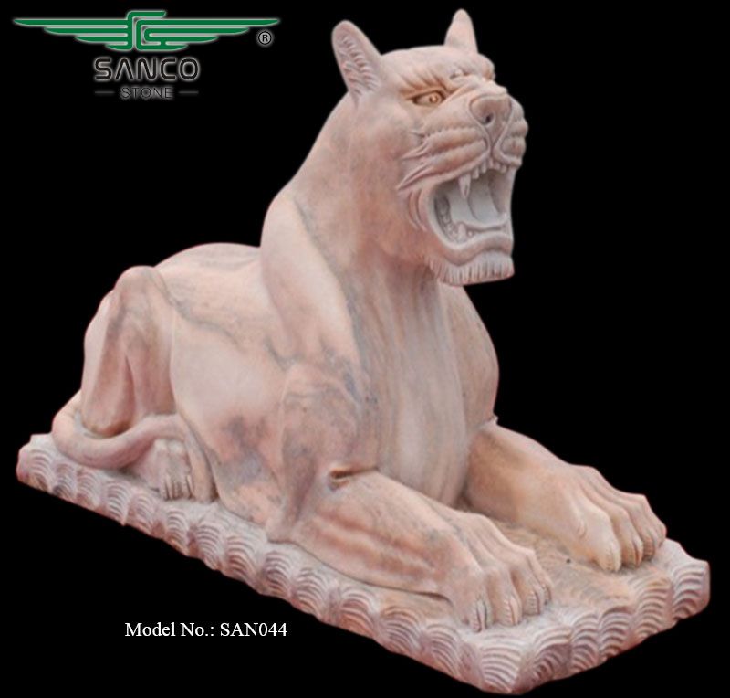 Mountaineering Fierce Tiger Statue