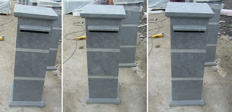 Wholesale Outdoor Garden Bluestone Mailbox