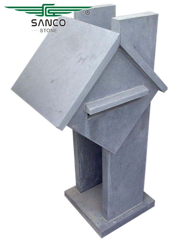 Blue Stone Mail Boxes for Garden