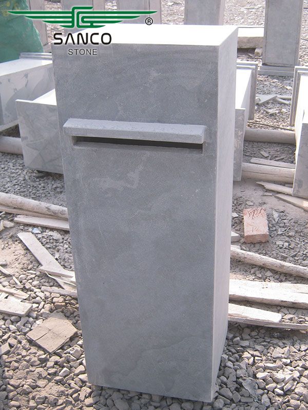 Waterproof Bluestone Modern Mailbox