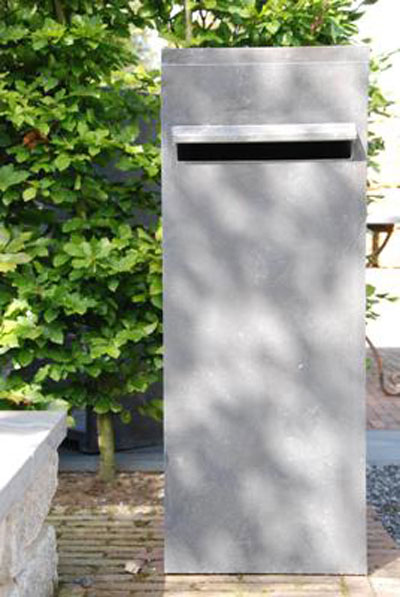 Waterproof Bluestone Modern Mailbox