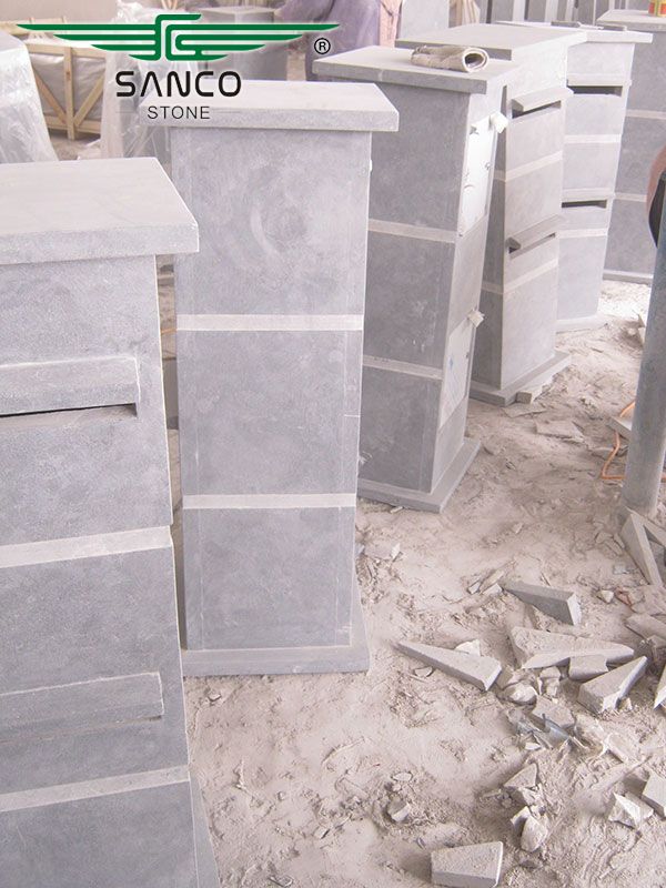 Wholesale Outdoor Limestone Double Door Mailbox